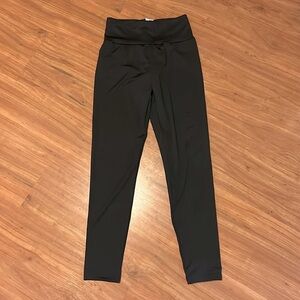 EMERY ROSE BLACK LEGGINGS